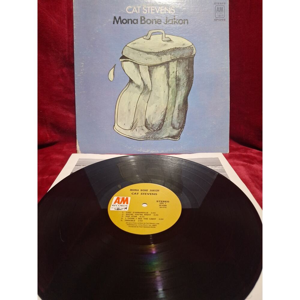 Cat Stevens – Mona Bone Jakon Vinyl LP (A&M SP-4260, 1970)
65 characters